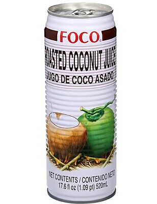 Foco Coco Quemado 24 packs - 17.6 oz