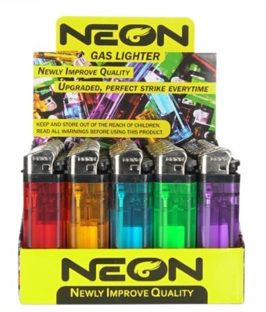 Neon Gas Ligther Whole Pack