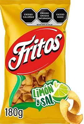 Sabritas Fritos Limon y Sal Grande-(180g)-20PCS/Box