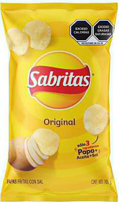 Sabritas Papa Original-(110g)-32PCS